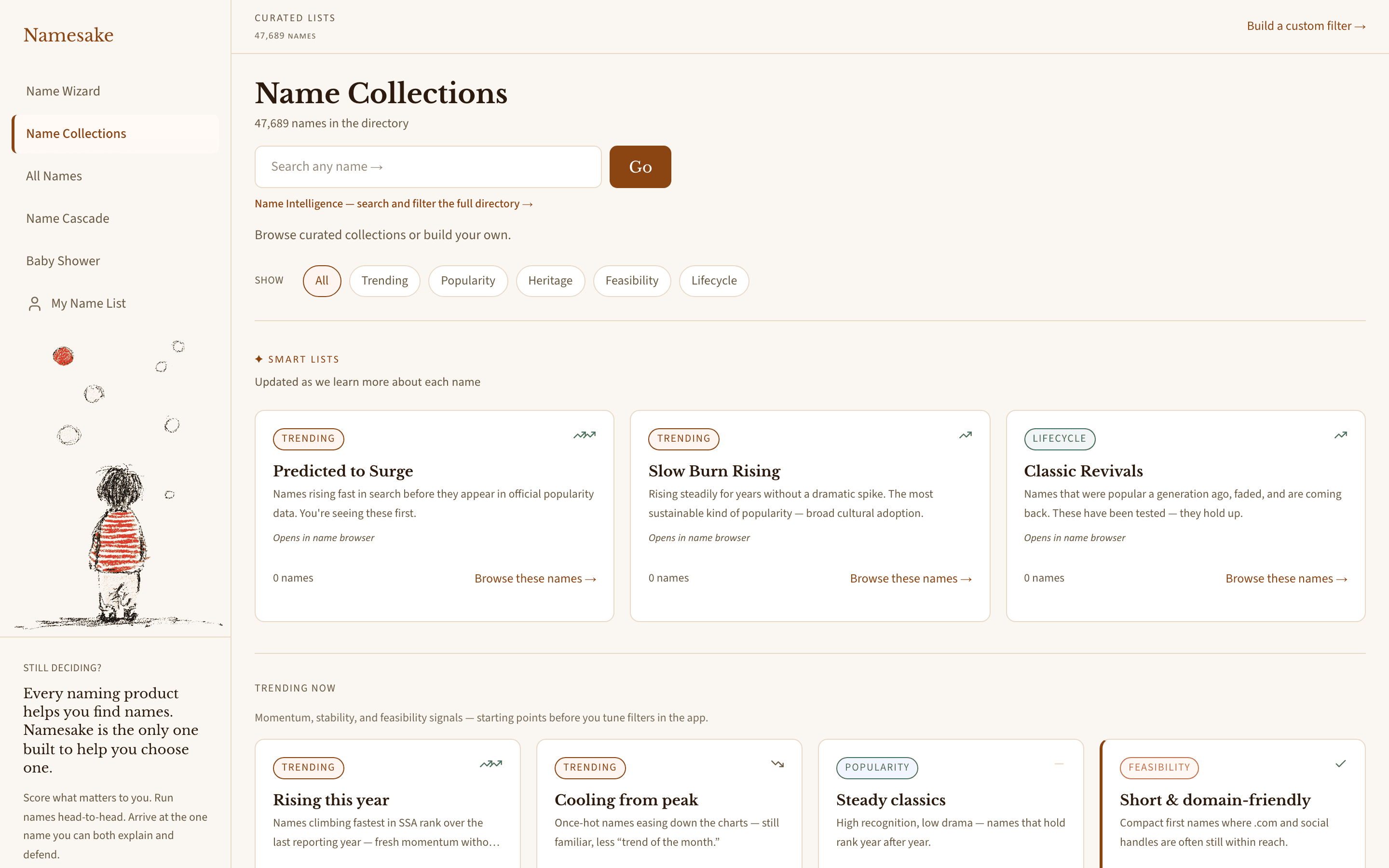 Name Collections
